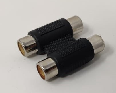 NIPPON AMERICA Plug 2 Rca Female to 2 Rca Female P-192 Double Joiner