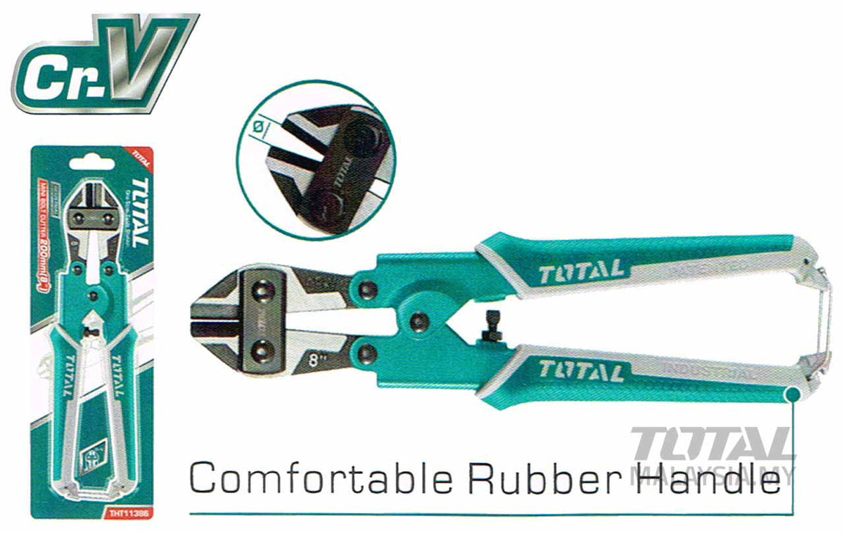 TOTAL Bolt Cutter 8" THT11386 Mini