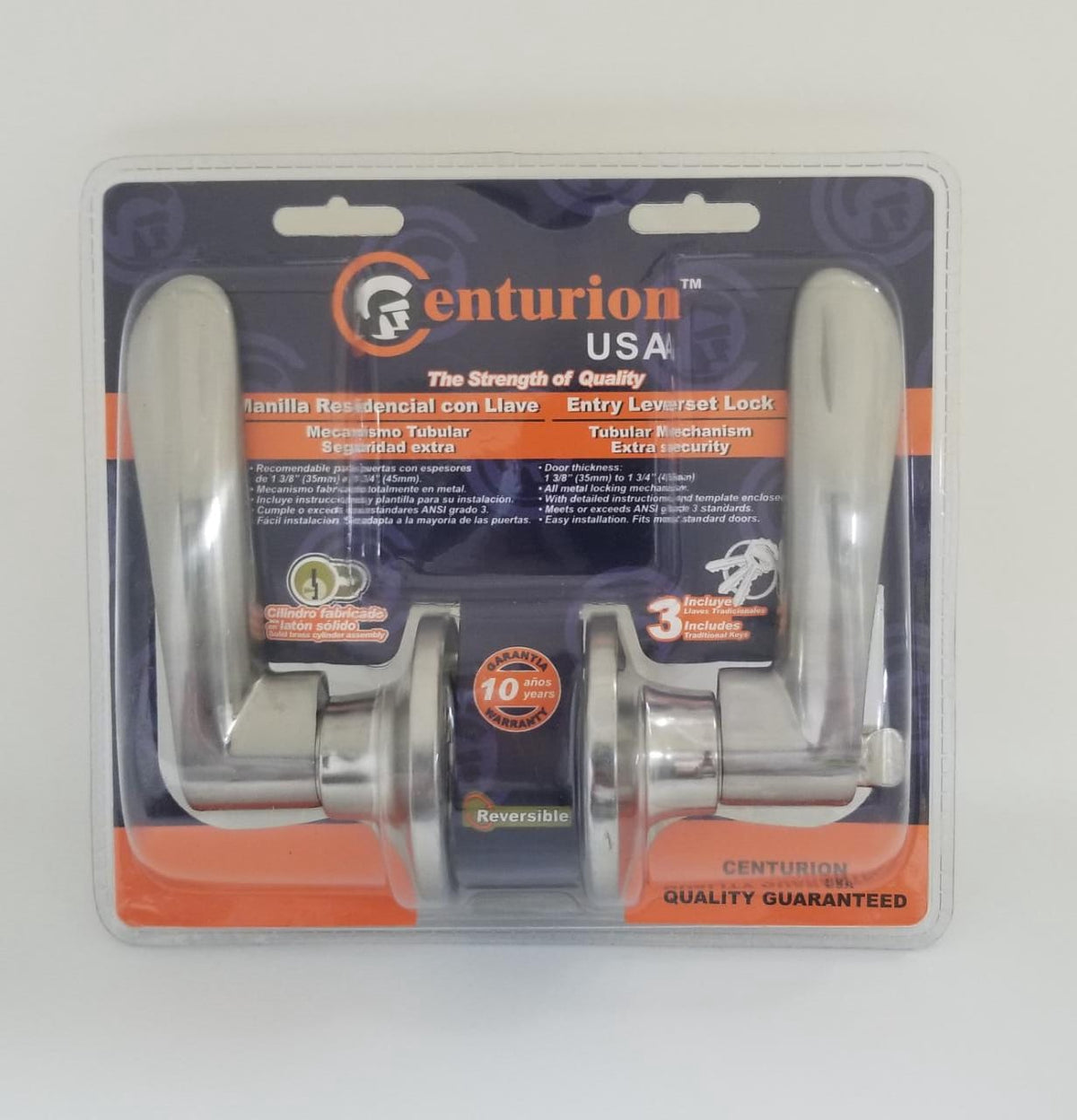CENTURION Lock Lever #1561 Etss Nickle