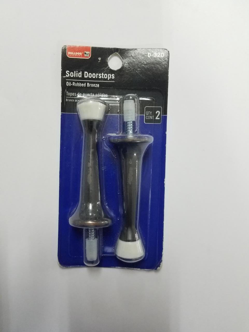 BULLDOG Door Stop Solid 2PCS D-320