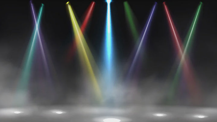 ZEBRA Dj Stage Light LED Spot Light ZPSL-400RGBW 4 IN 1