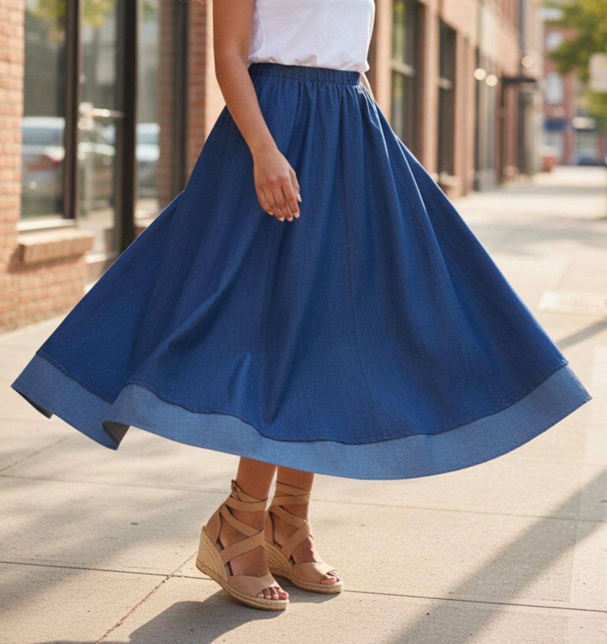 Skirt Denim