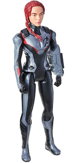 HASBRO Toy Avengers Marvel Endgame Black Widow 12" Action Figure with Titan Hero Power Fx Port