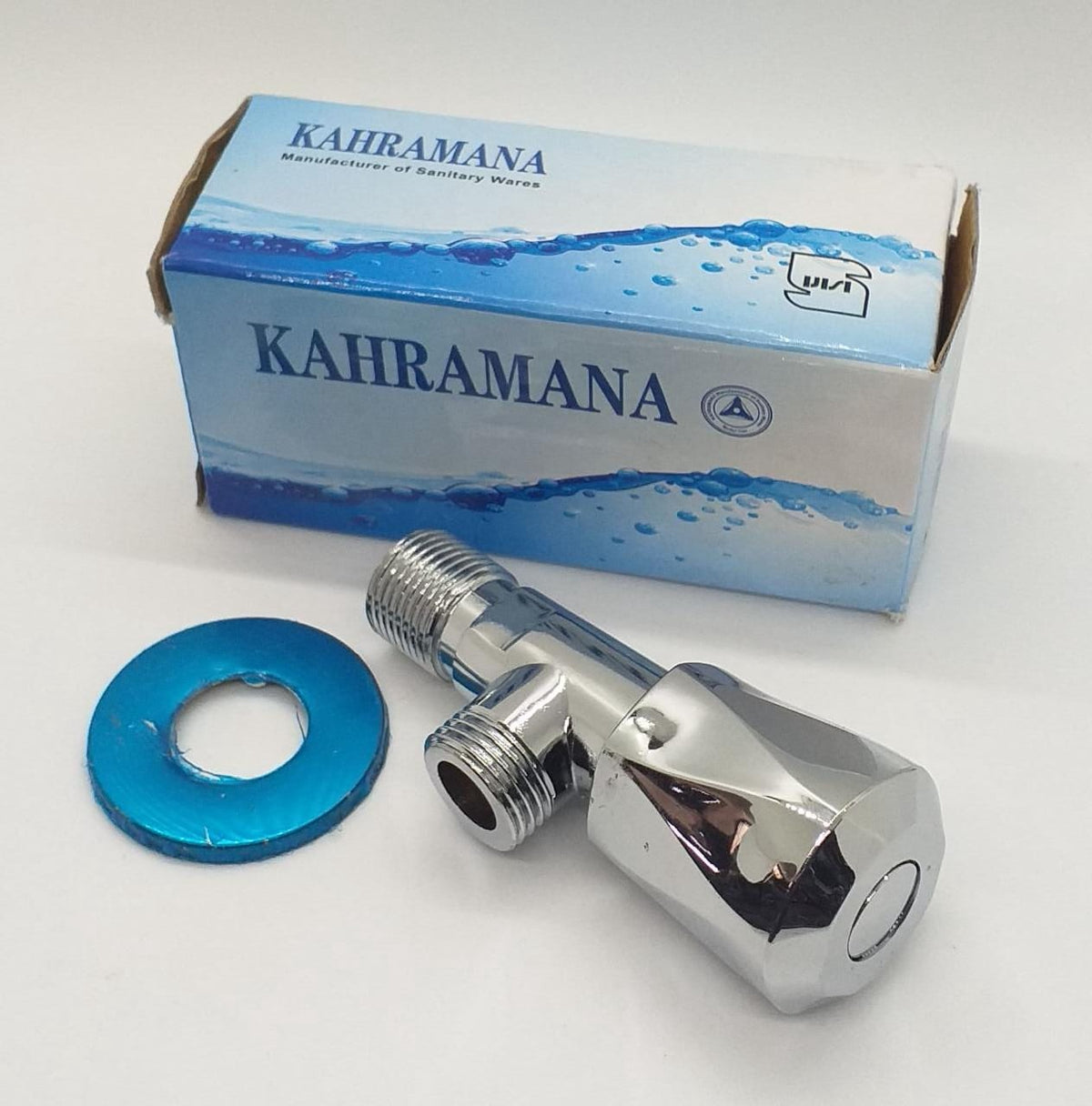 KAHRAMANA Angle Valve 1/2" X 1/2" Nickle