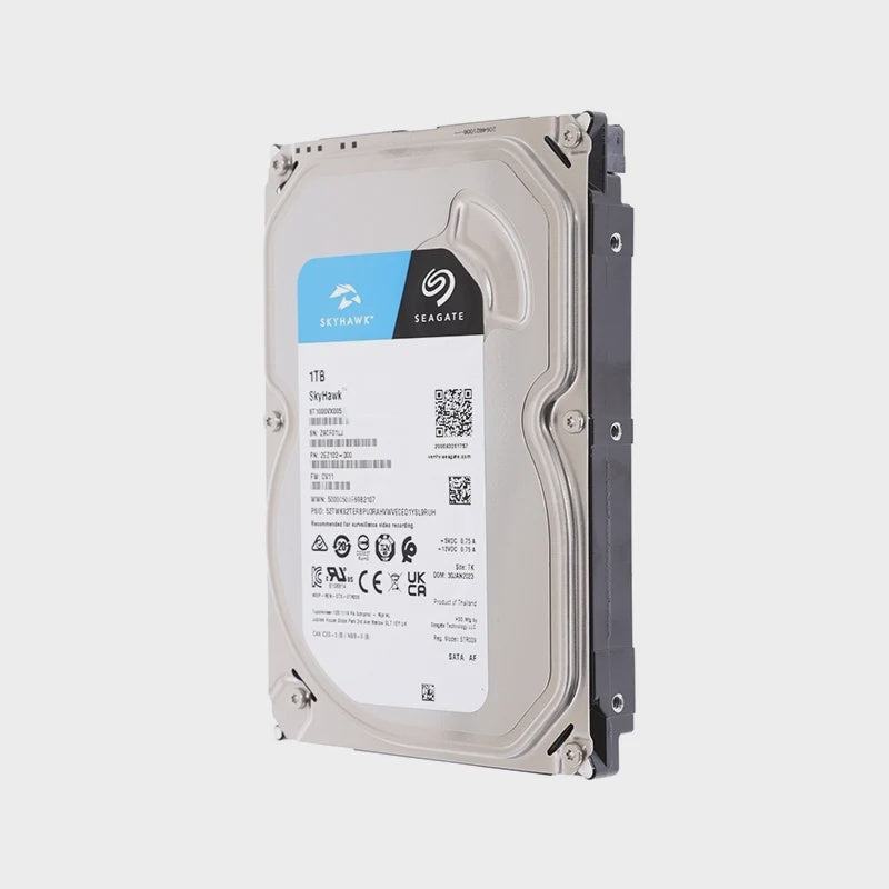 SEAGATE Computer Hard Drive Sata 1TB Skyhawk Surveillance ST1000VX