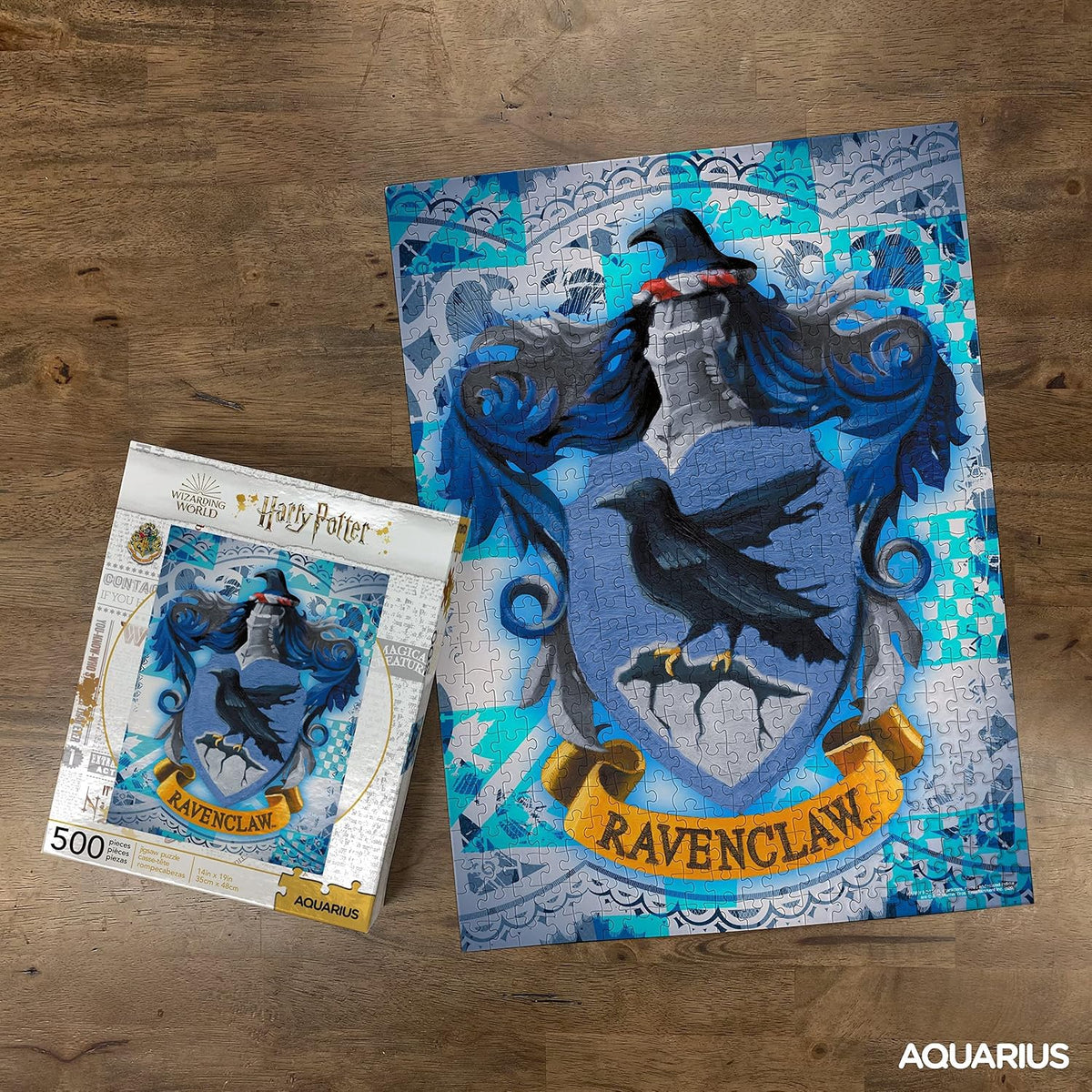 WIZARDING WORLD OF HARRY POTTER Puzzle Jigsaw Ravenclaw Crest 500PCS