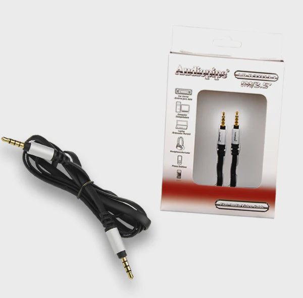 AUDIO PIPE Lead 1 3.5MM Male Stereo Video to 1 3.5MM Male Stereo Video 3' AIQ-SV3535-3.5