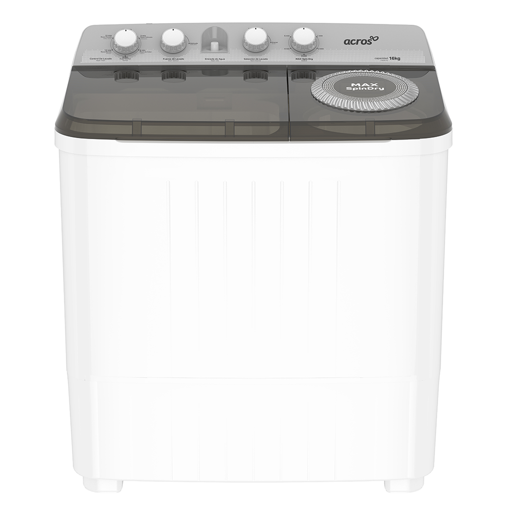 ACROS Washing Machine ALD1645JE 16KG Twin Tub
