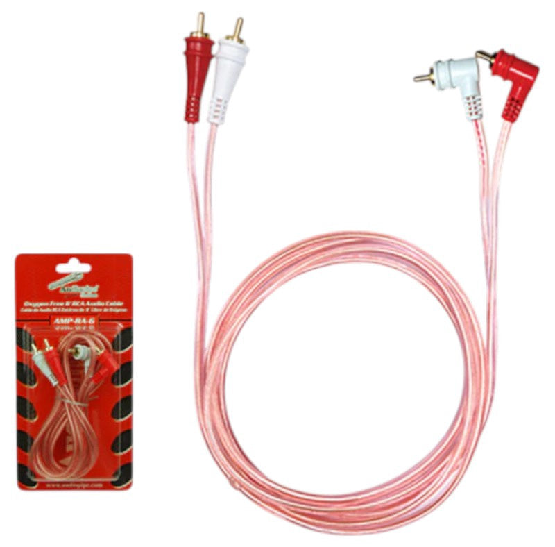 AUDIO PIPE Lead 2 Rca Male to 2 Rca Male 6' AMP-G-6