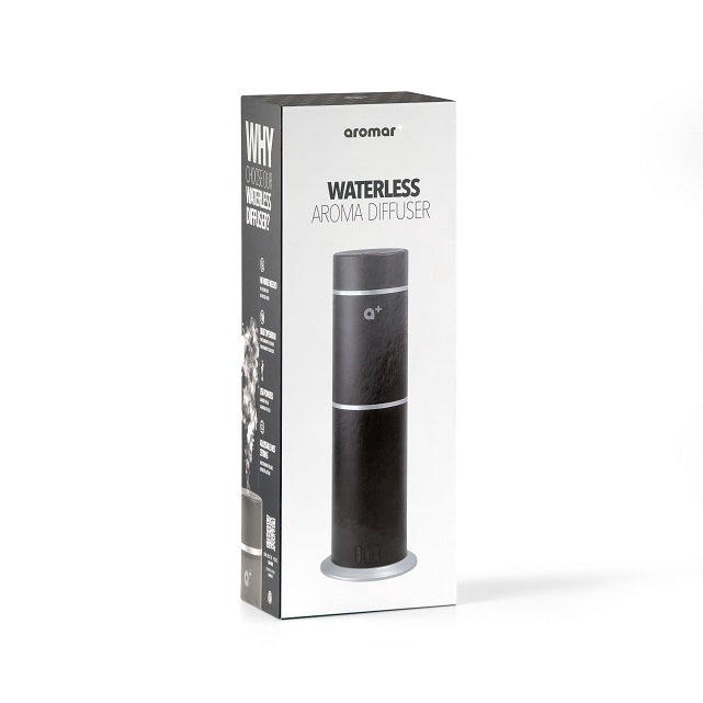 AROMAR Waterless Diffuser Cylinder Black AP-3002