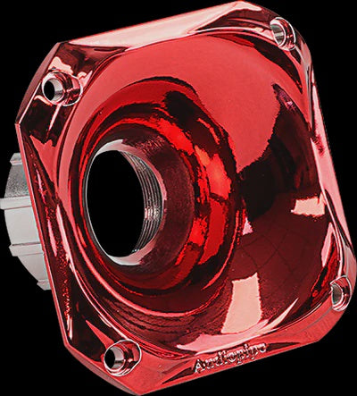 AUDIO PIPE Horn Only APH-3535-RED 3.5" X 3.5" Candy Color
