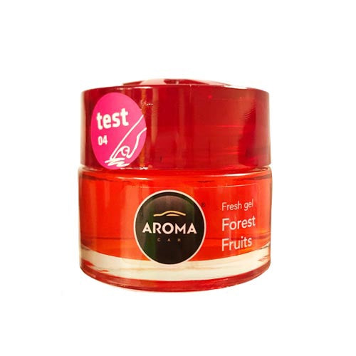 AROMA Car Air Freshener Fresh Gel Forest Fruits