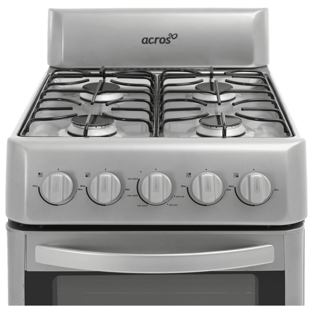 ACROS Stove 4 Burner LAW5300D 20" Stainless Steel 1Y