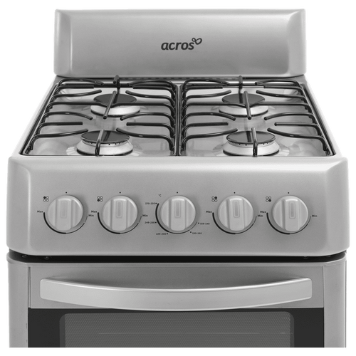ACROS Stove 4 Burner LAW5300D 20" Stainless Steel 1Y