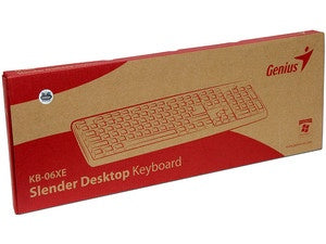 GENIUS Computer Keyboard PS/2 KB-06XE
