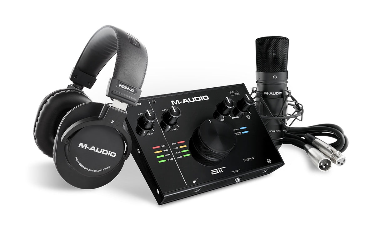 M-AUDIO Vocal Studio Air 192X4SPRO Mic, Mixer and Headphone