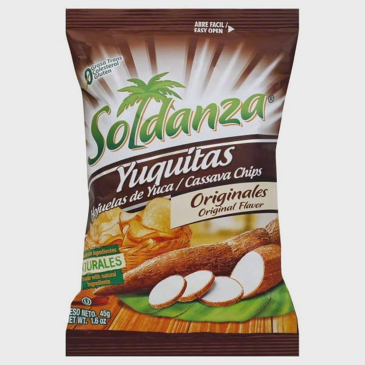 SOLDANZA Snacks Yuquitas Cassava Chips 32G