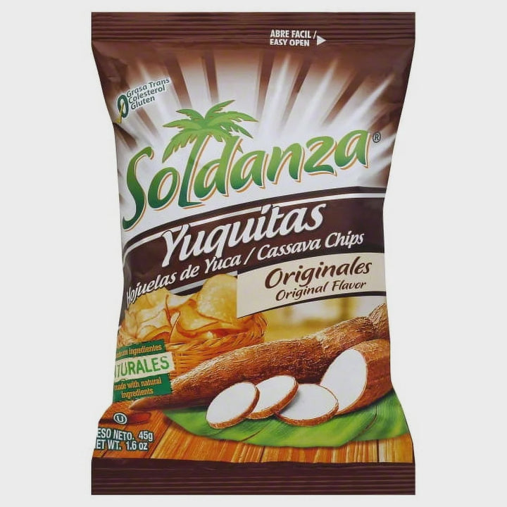 SOLDANZA Snacks Yuquitas Cassava Chips 32G