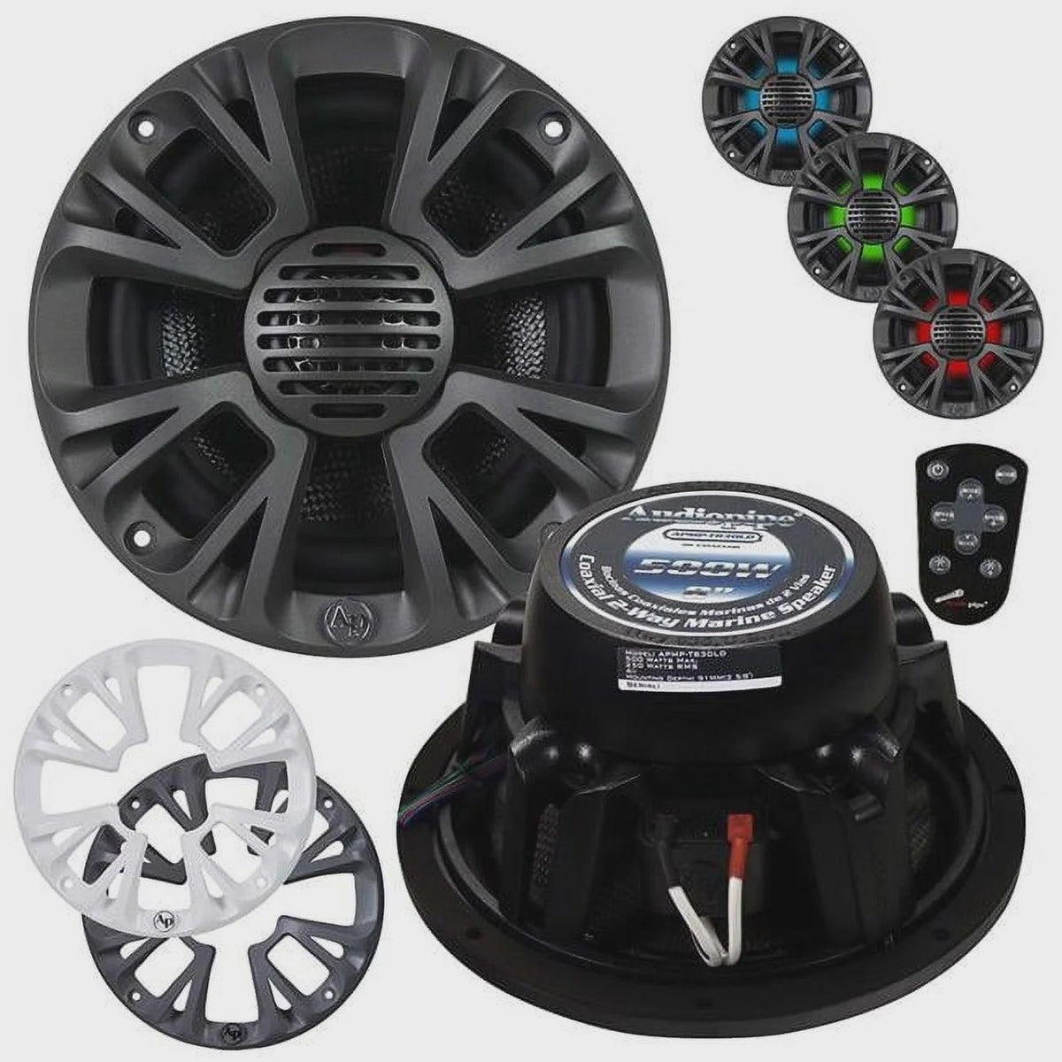 AUDIO PIPE Speaker 8" APMP-T830LD Marine Coaxial Carbon Fiber Cone