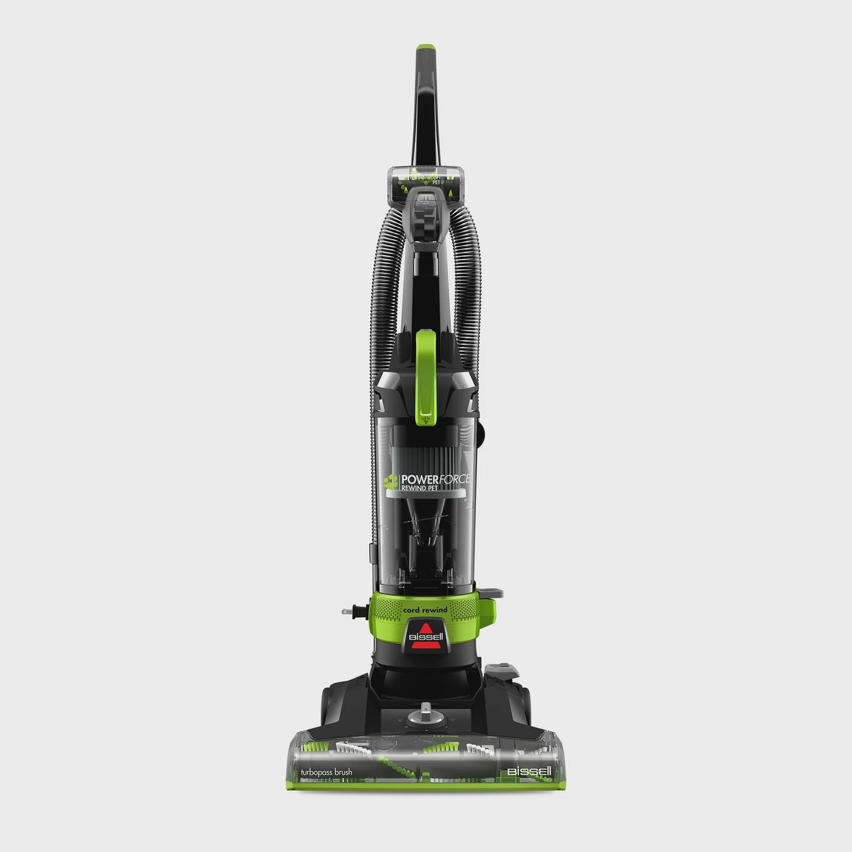 BISSELL Vacuum Cleaner 3333 Powerforce Helix Turbo Rewind 1Y