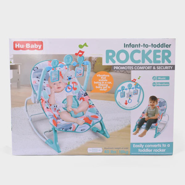 HU-BABY Baby Rocker INFANT-TO-TODDLER 89816