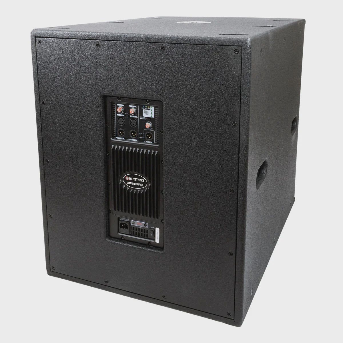 BLASTKING Speaker Box 18" I77-BPS18PRO Powered 1600W Dsp CLASS-D Sold Each