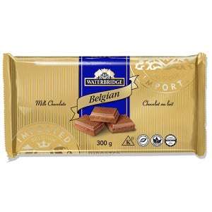 WATERBRIDGE Belgian Milk Chocolate 300G