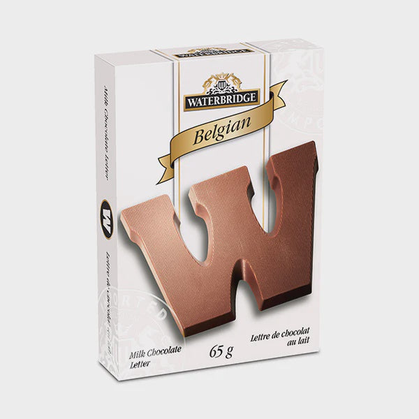 WATERBRIDGE Belgian Chocolate Latters 65G