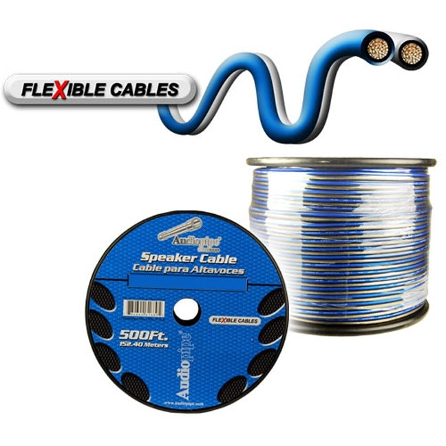 AUDIO PIPE Speaker Wire 14G Cable 14-500 Bls Flexible Sold Per Yard