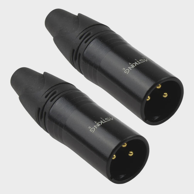 BLASTKING Plug Xlr Male 3 Pin IBKE-CN16 2PCS Pack
