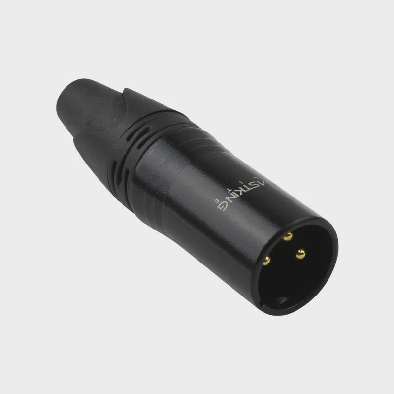 BLASTKING Plug Xlr Male 3 Pin IBKE-CN16BG Single