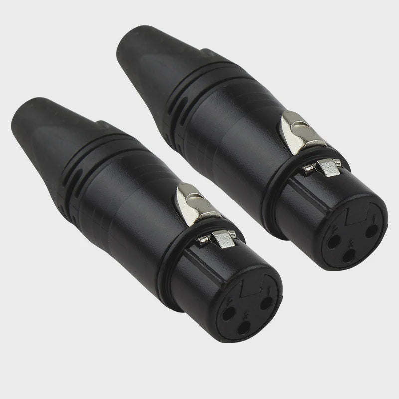BLASTKING Plug Xlr Female 3 Pin IBKE-CN17 2PCS Pack