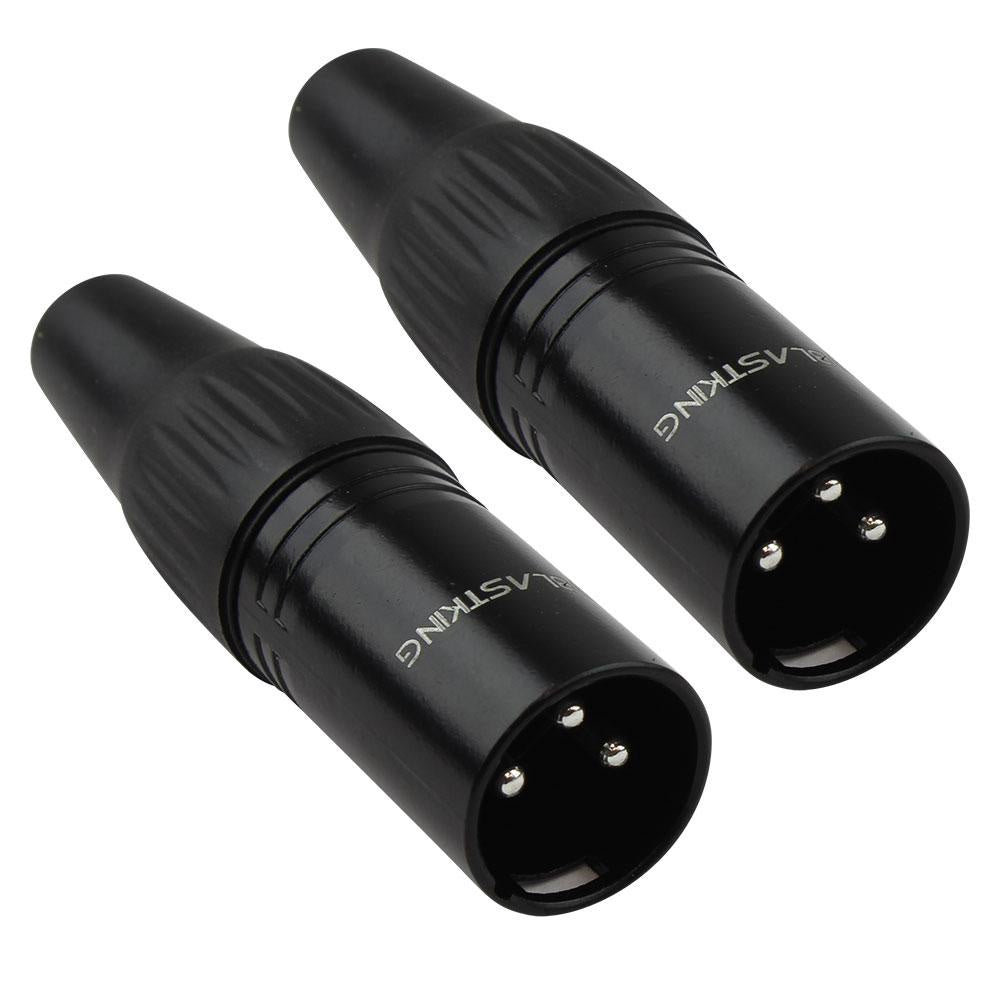 BLASTKING Plug Xlr Male 3 Pin IBKE-CN18 2PCS Pack