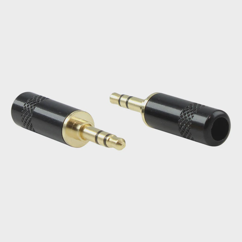 BLASTKING Plug 1 3.5MM Male Stereo Mini Gold IBKE-CN24 2PCS Pack