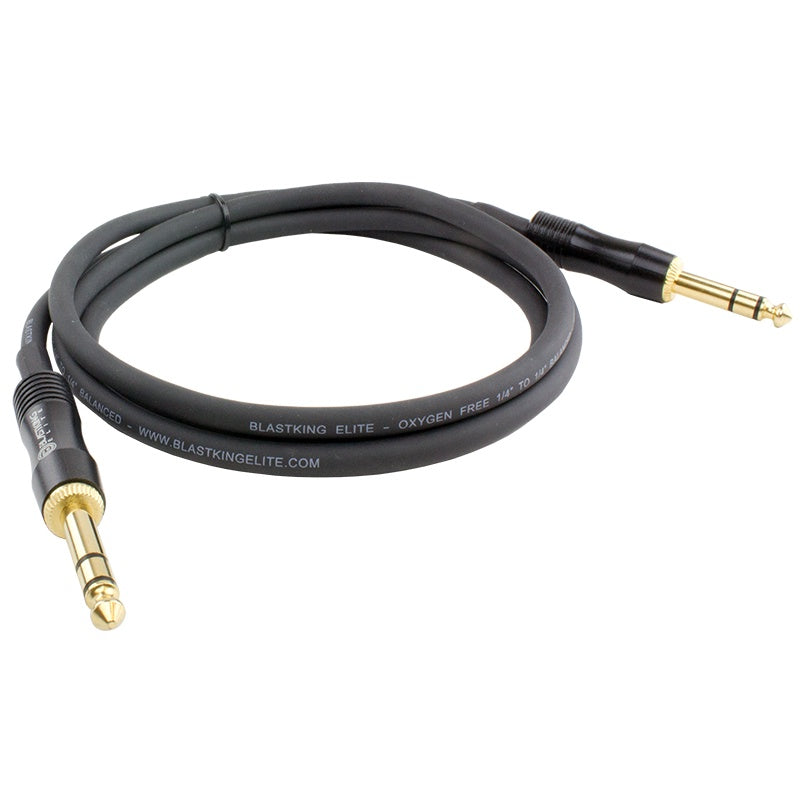 BLASTKING Lead 1/4 Male Stereo to 1/4 Male Stereo 10' IBKE-CQQB-10