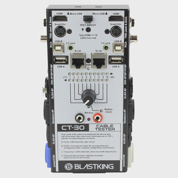 BLASTKING Cable Tester IBKE-CT-30 30 Function