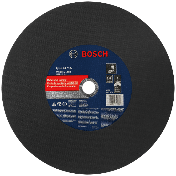 BOSCH Disc 14" Metal Cutting CWCS1M14SC