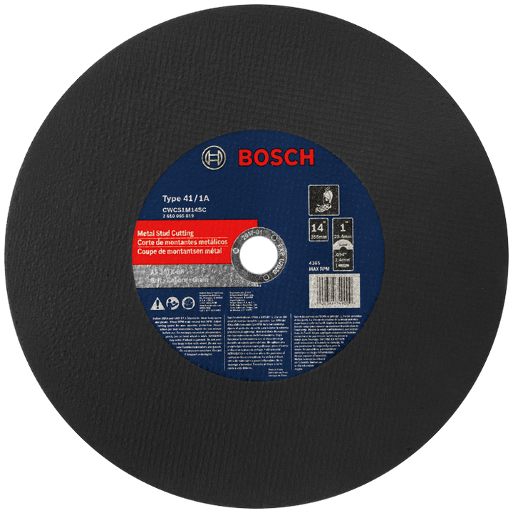 BOSCH Disc 14" Metal Cutting CWCS1M14SC