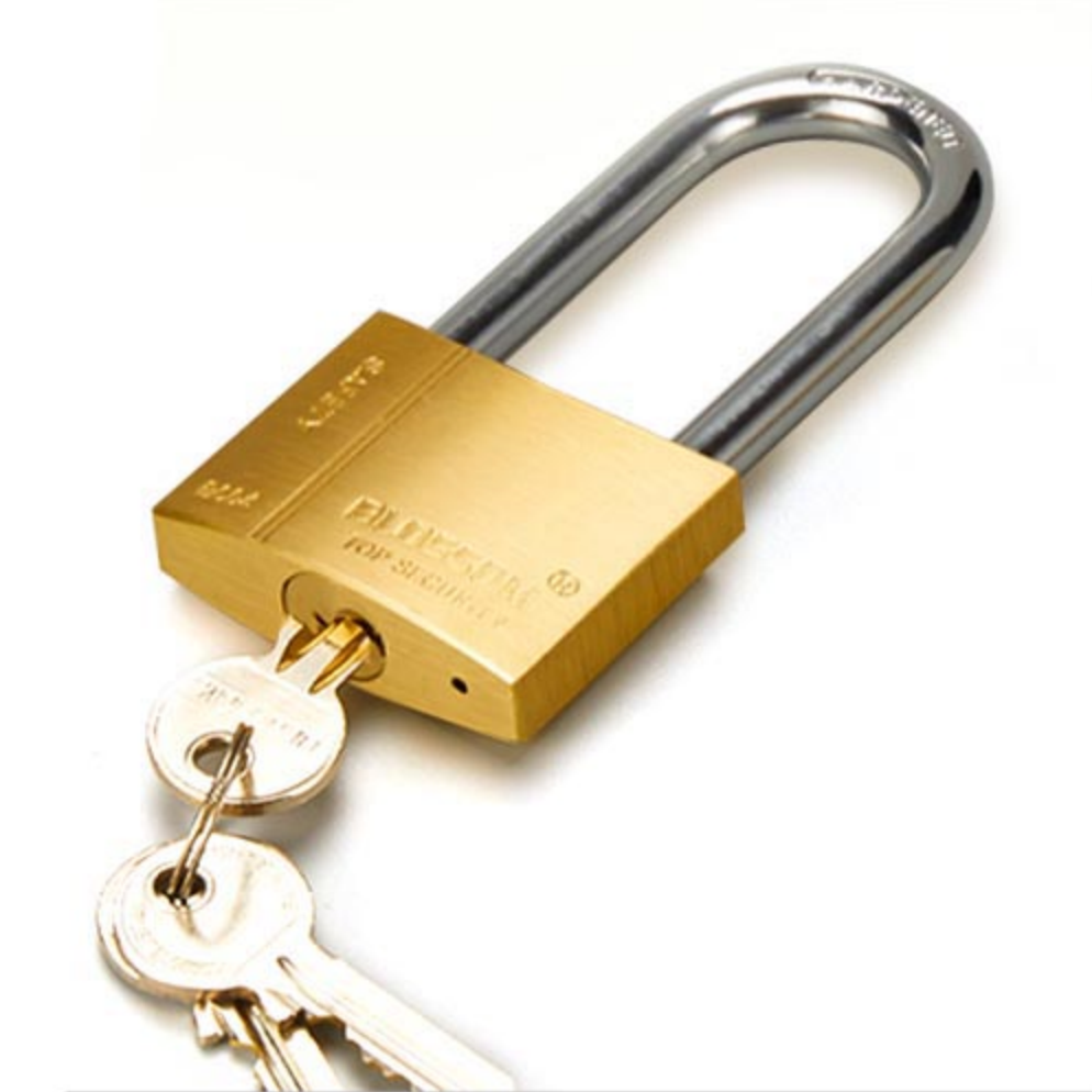 BLOSSOM Padlock 40MM Bass Heavy Long Shackle GWP-BC-0440L