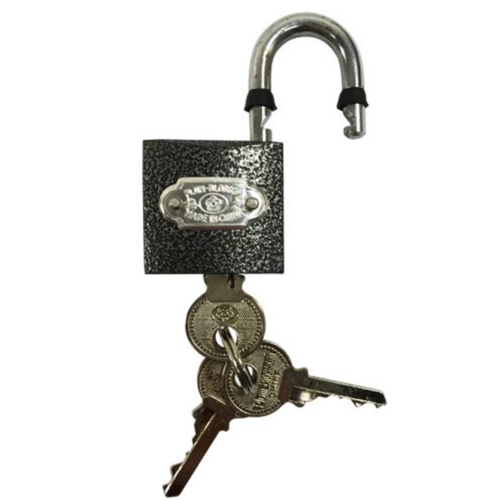 BLOSSOM Padlock 32MM Black Iron Heavy GWP-BC-1332