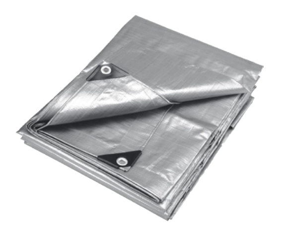CLIFFSIDE Tarpaulin Silver 8'X10' GLS-TP130-2430