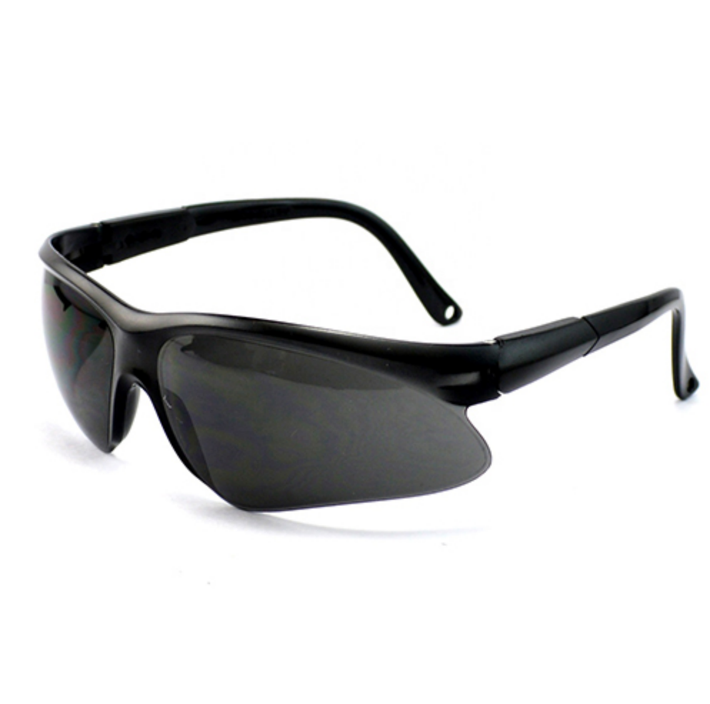 WOTECT Safety Glass Smoke Lens Black Adjustable Frame GSD-WTSG3039S