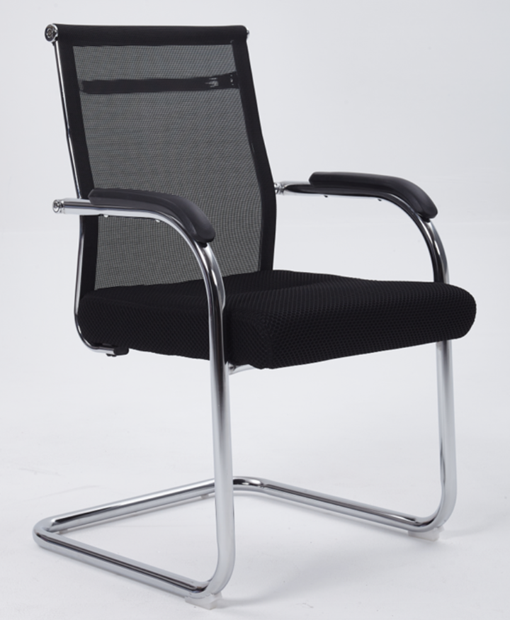 MUTBERG Chair Waiting Mesh Back with Arm Rest