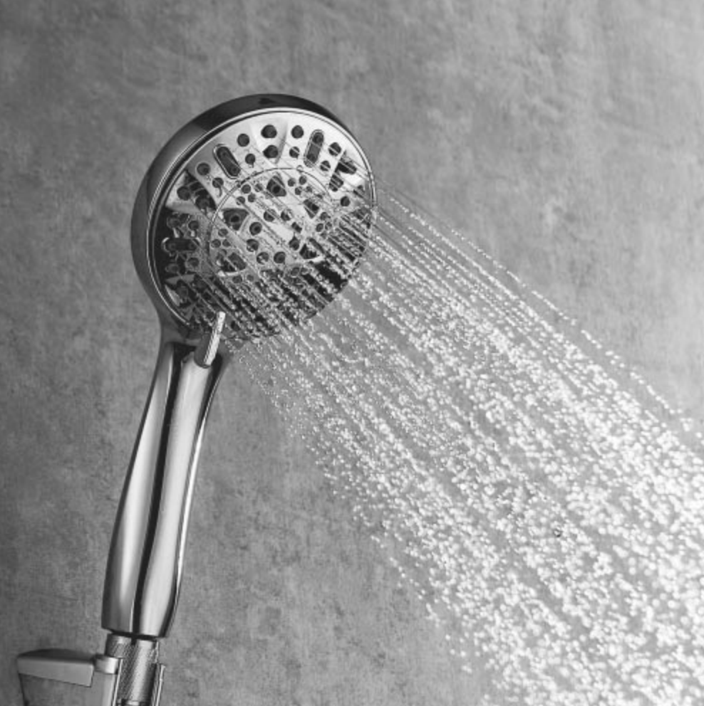 KIOTTO Shower Hand Held 6 Function with Hose and Diverter Chrome GNS-HS0610S2