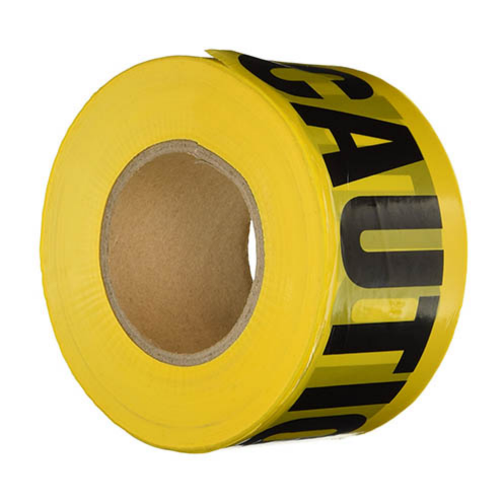 BEIER Tape Caution 75MM X 100M(3"X328') GSJ-CT10075