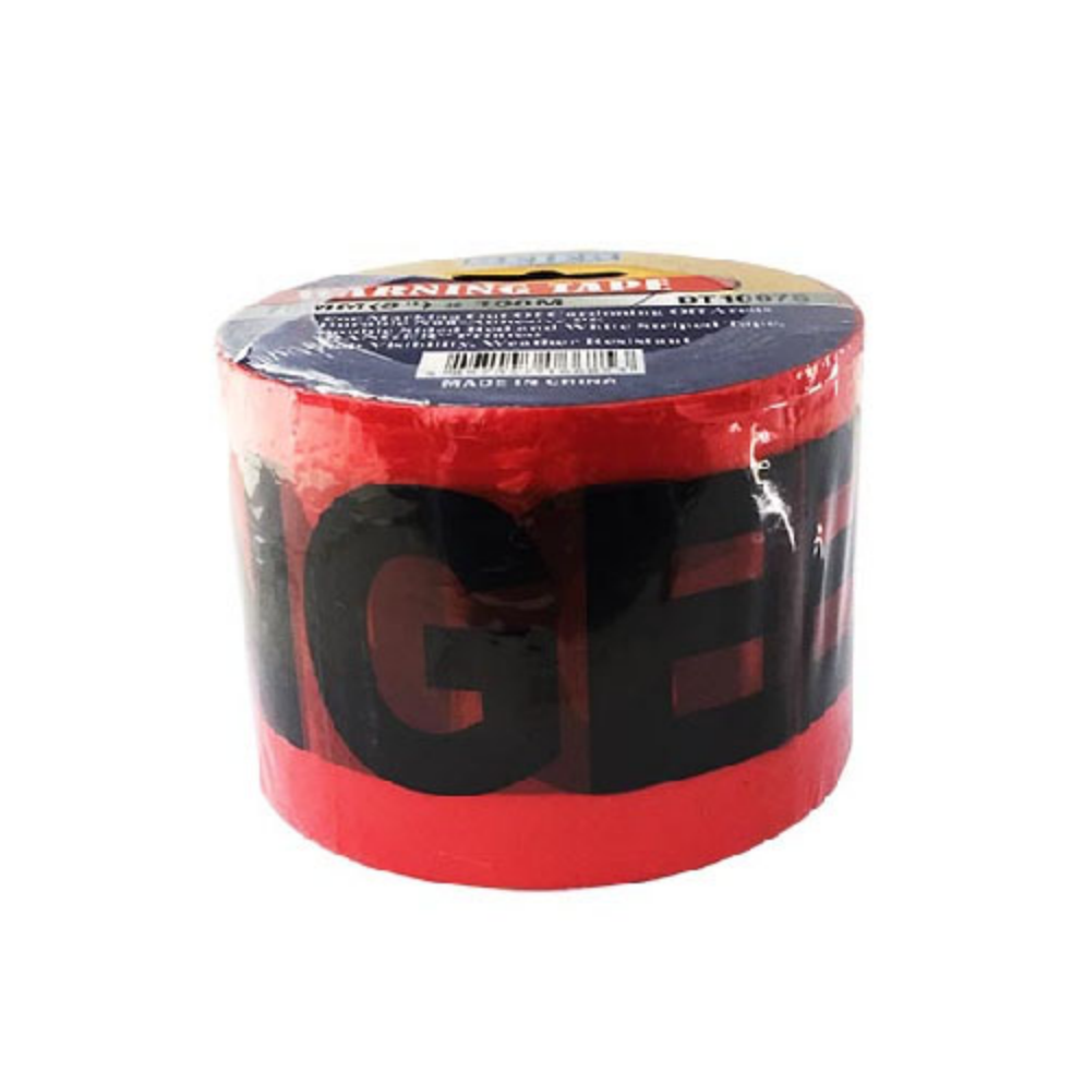 BEIER Tape Warning Danger 75MM X 100M(3"X328') GSJ-DT10075