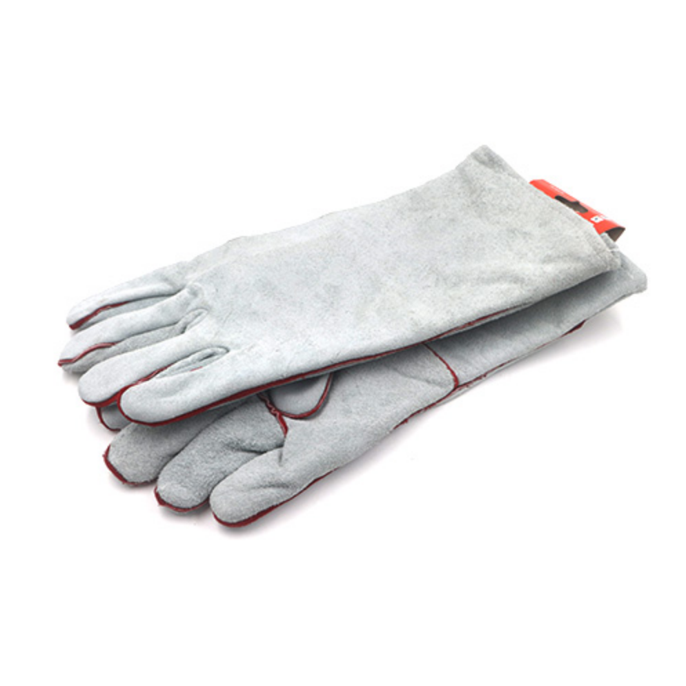WOTECT Gloves Welders 14" Grey Leather GSH-HLA028