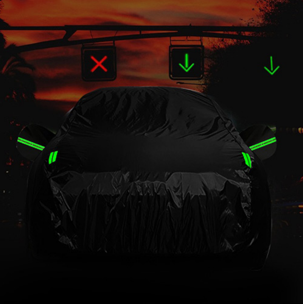 CRAFTEK Car Cover GUD-BY-1026XXL Waterproof Black Xxl for Car 192" to 209" Long