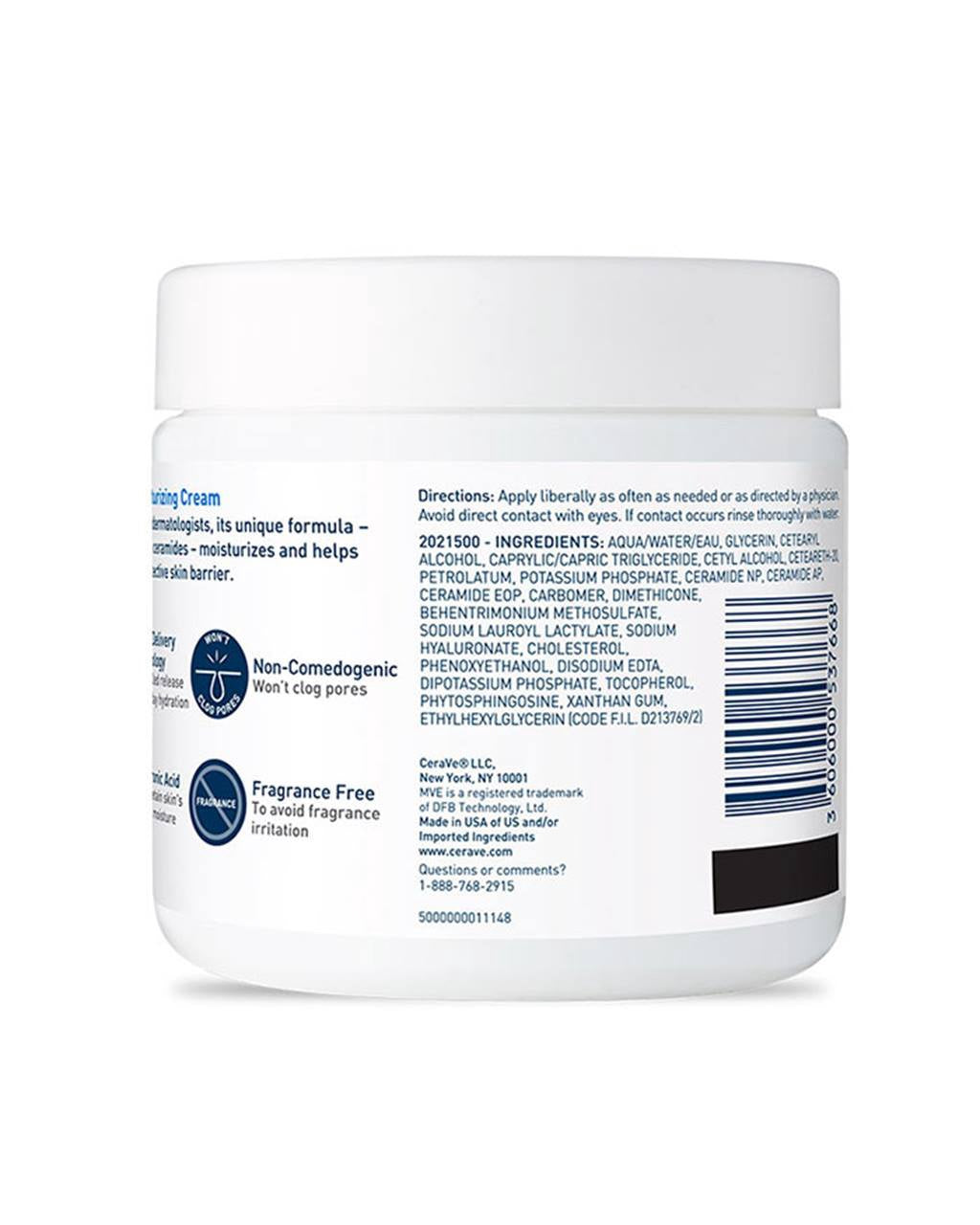 CERAVE Moisturizing Cream 16OZ 453G