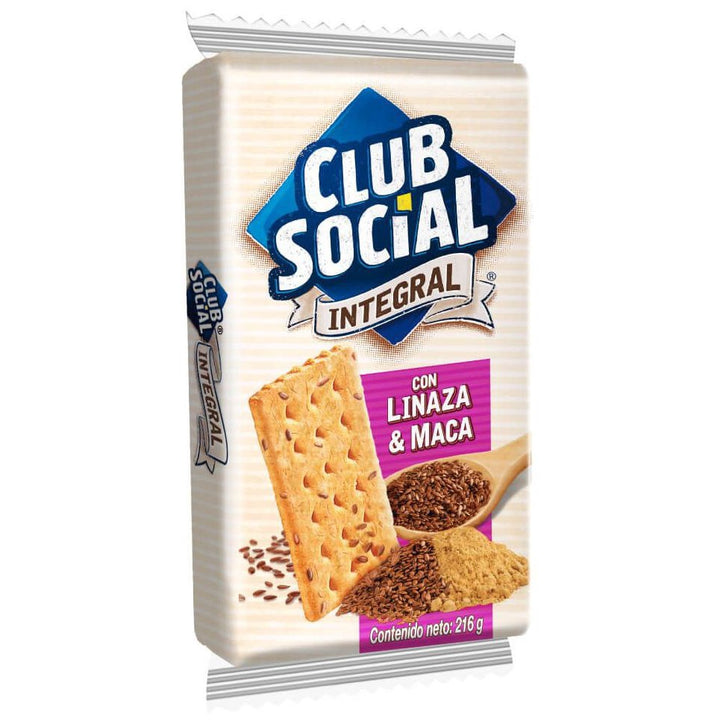 NABISCO Club Social Integral with Maca Linseed 9PCS Pack 216G